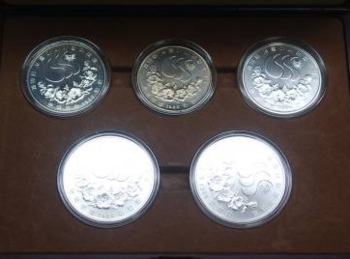 ソウルオリンピック　記念銀貨セット